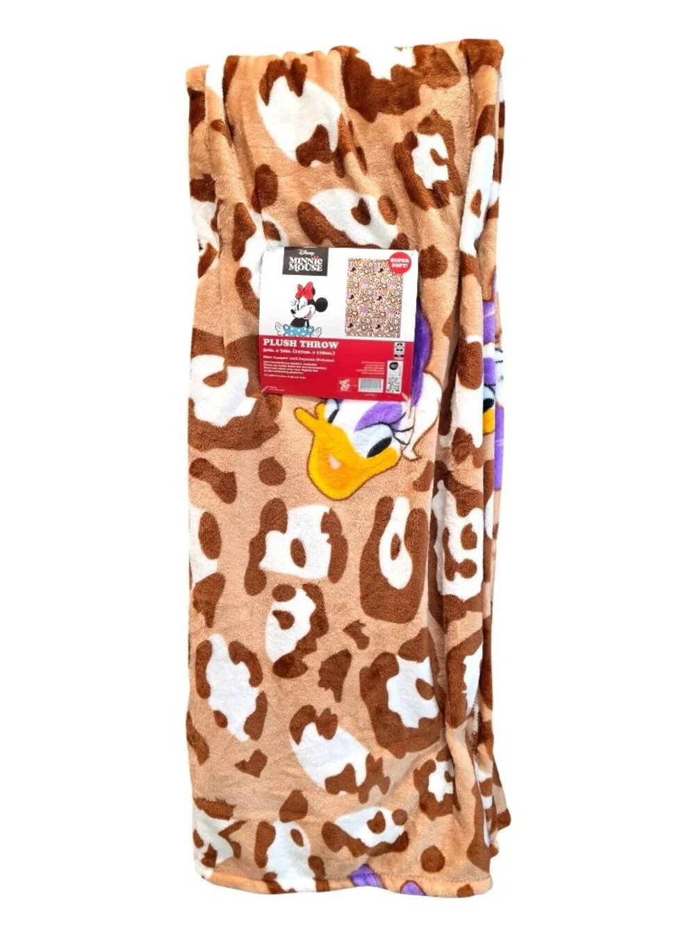 Minnie Mouse Hallowen Plush Throw Blanket